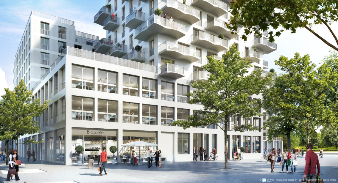 Première pierre d’O’2 PARCS, un programme mixte de bureaux et logements