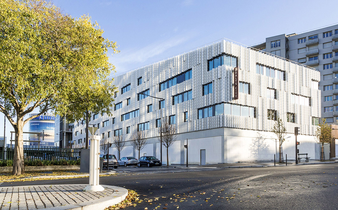 Présentation de la première résidence Odalys City à Paris.