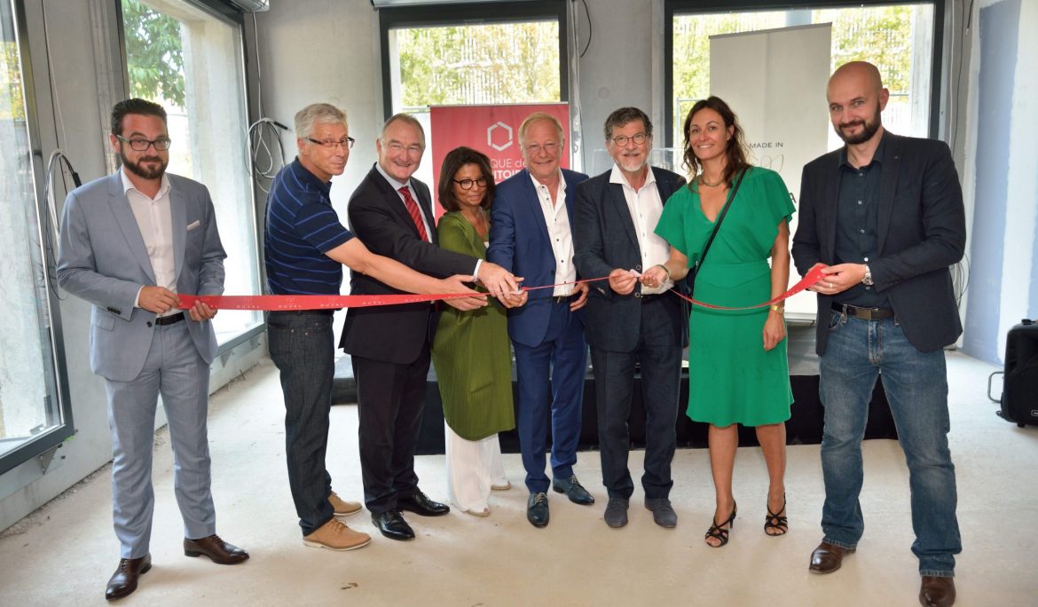 Inauguration des bureaux neufs Le Racine à Strasbourg.