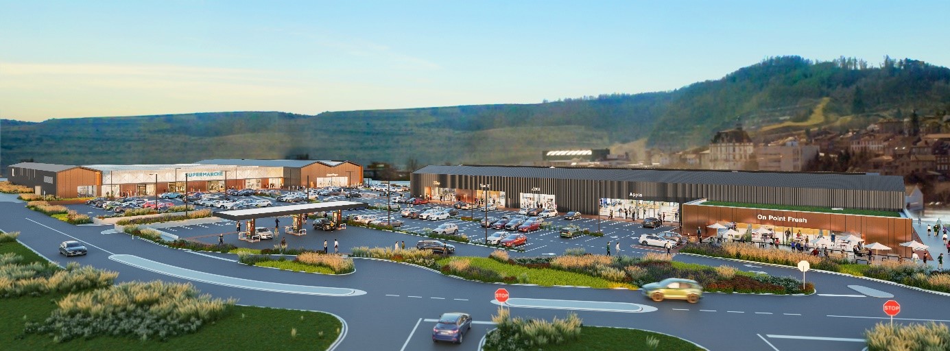 Le Groupe Duval annonce le lancement des travaux du nouveau centre commercial de Decazeville